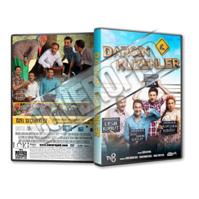 Dargın Kuzenler 2017 Türkçe Dvd Cover Tasarımı